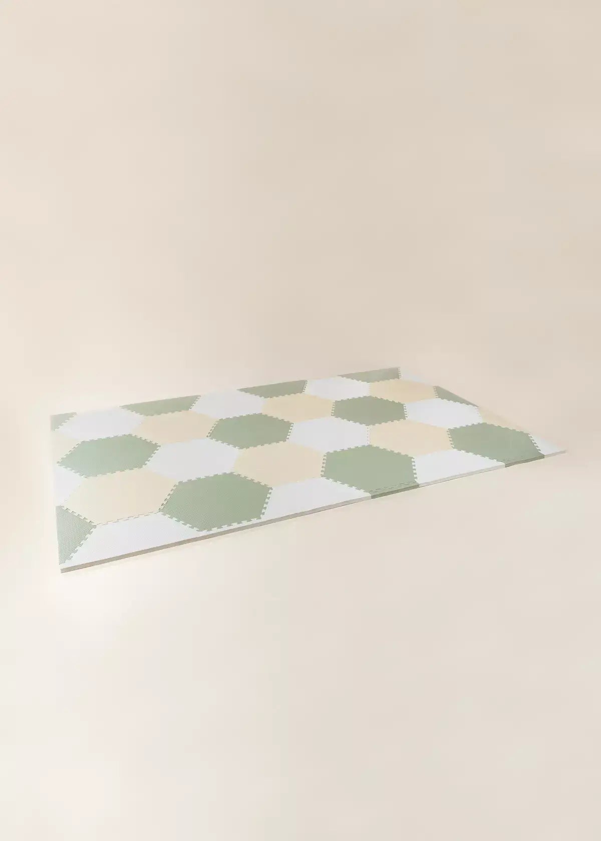 Tapis de jeu hexagonal - Seafoam Coco Village Tapis de jeu hexagonal - Seafoam myplayground