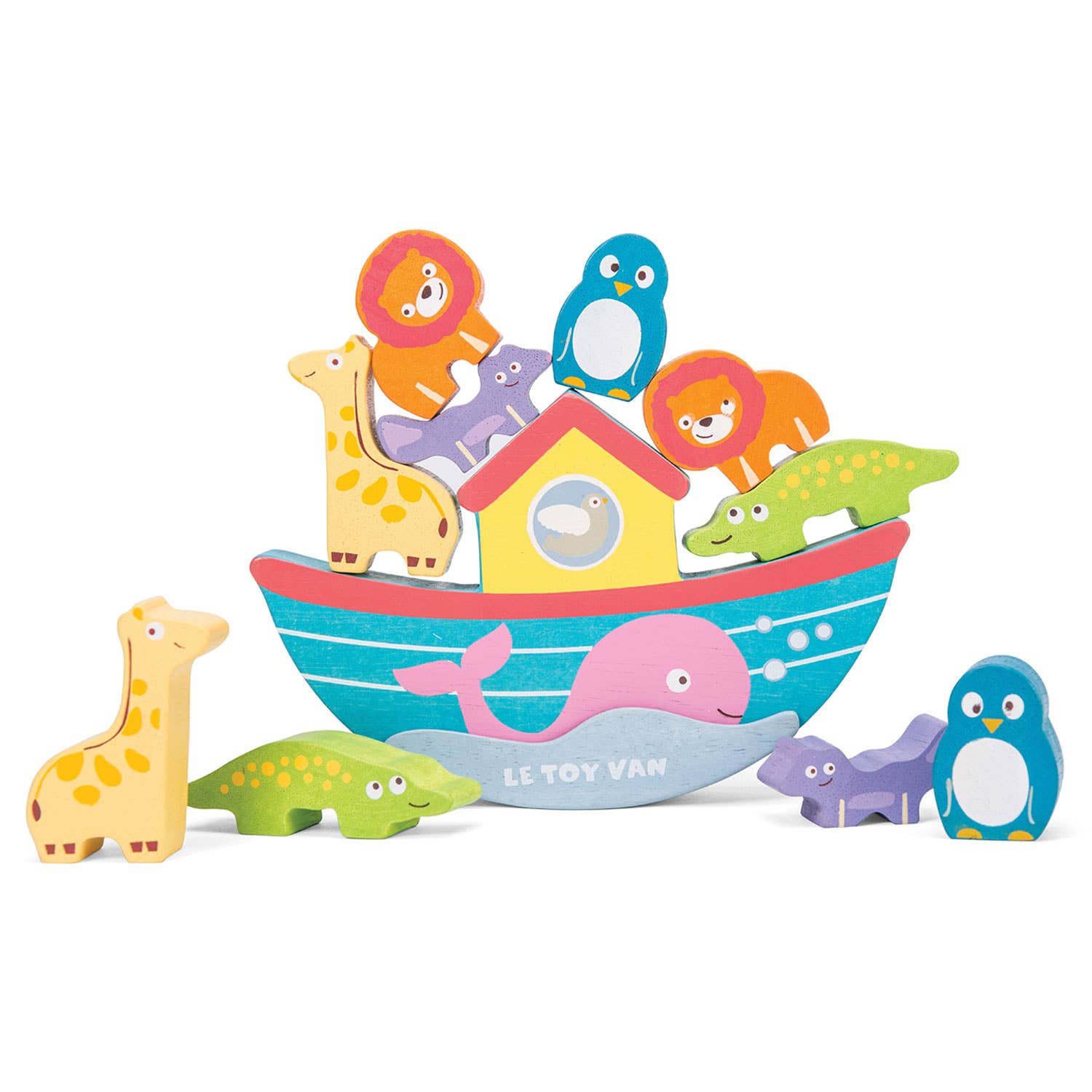 Le jeu d'équilibre de Noah - Jeu Montessori enfant Le Toy Van Le jeu d'équilibre de Noah - Jeu Montessori enfant myplayground
