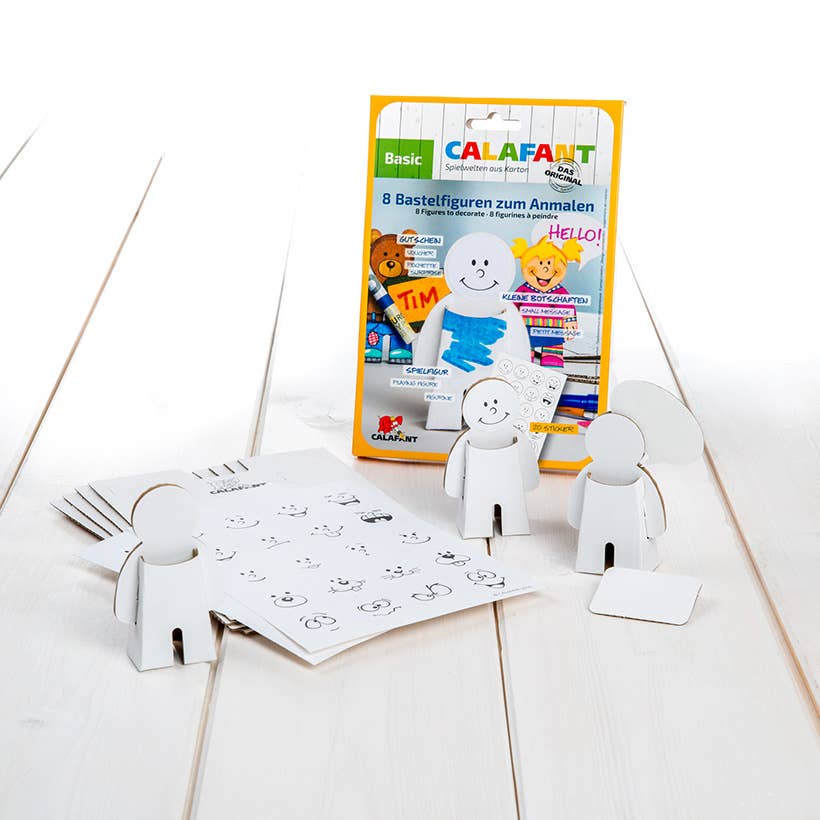 Lot de 8 figurines de jeu de base Calafant Lot de 8 figurines de jeu de base myplayground