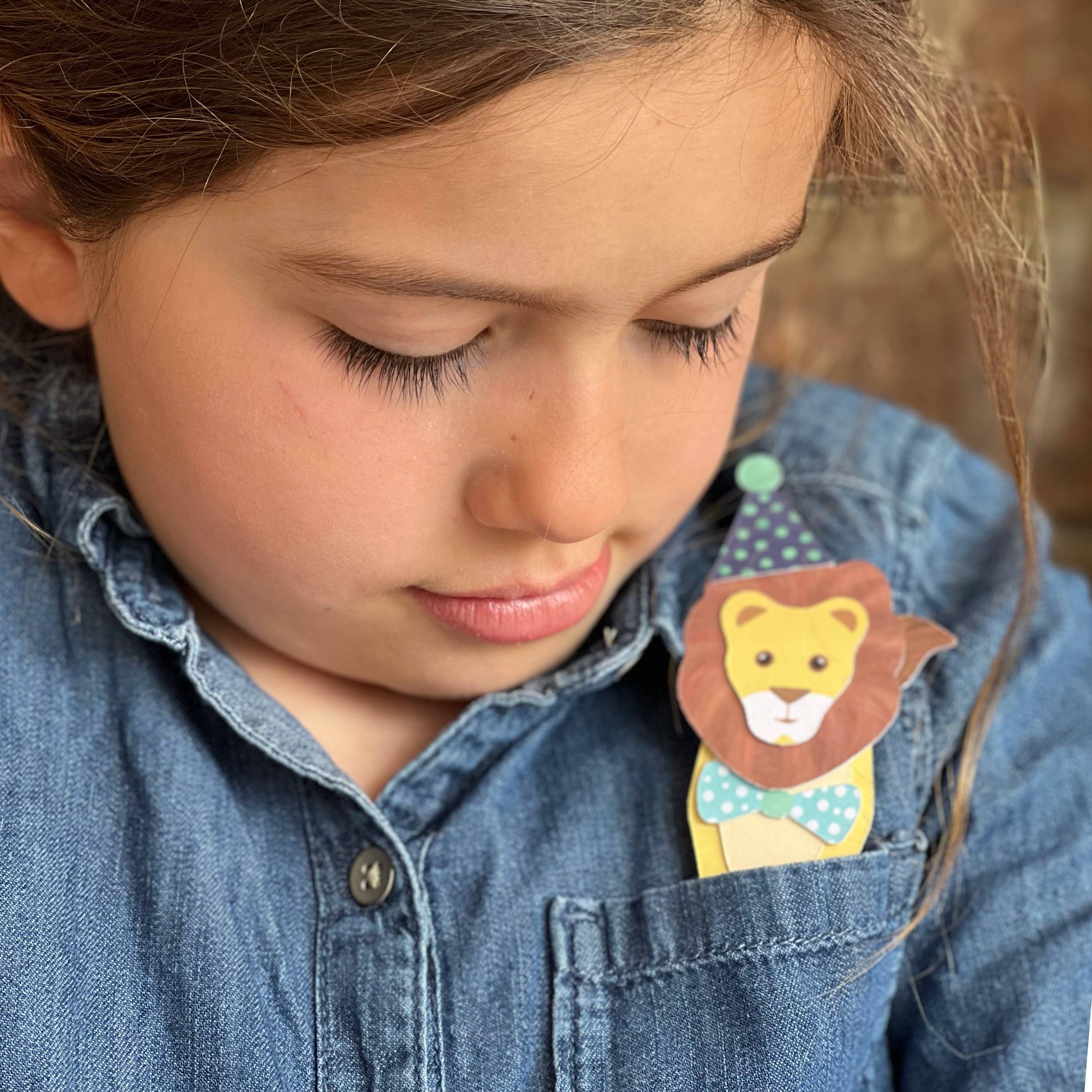 Faites votre propre kit de poupée Lion Peg Cotton Twist myplayground