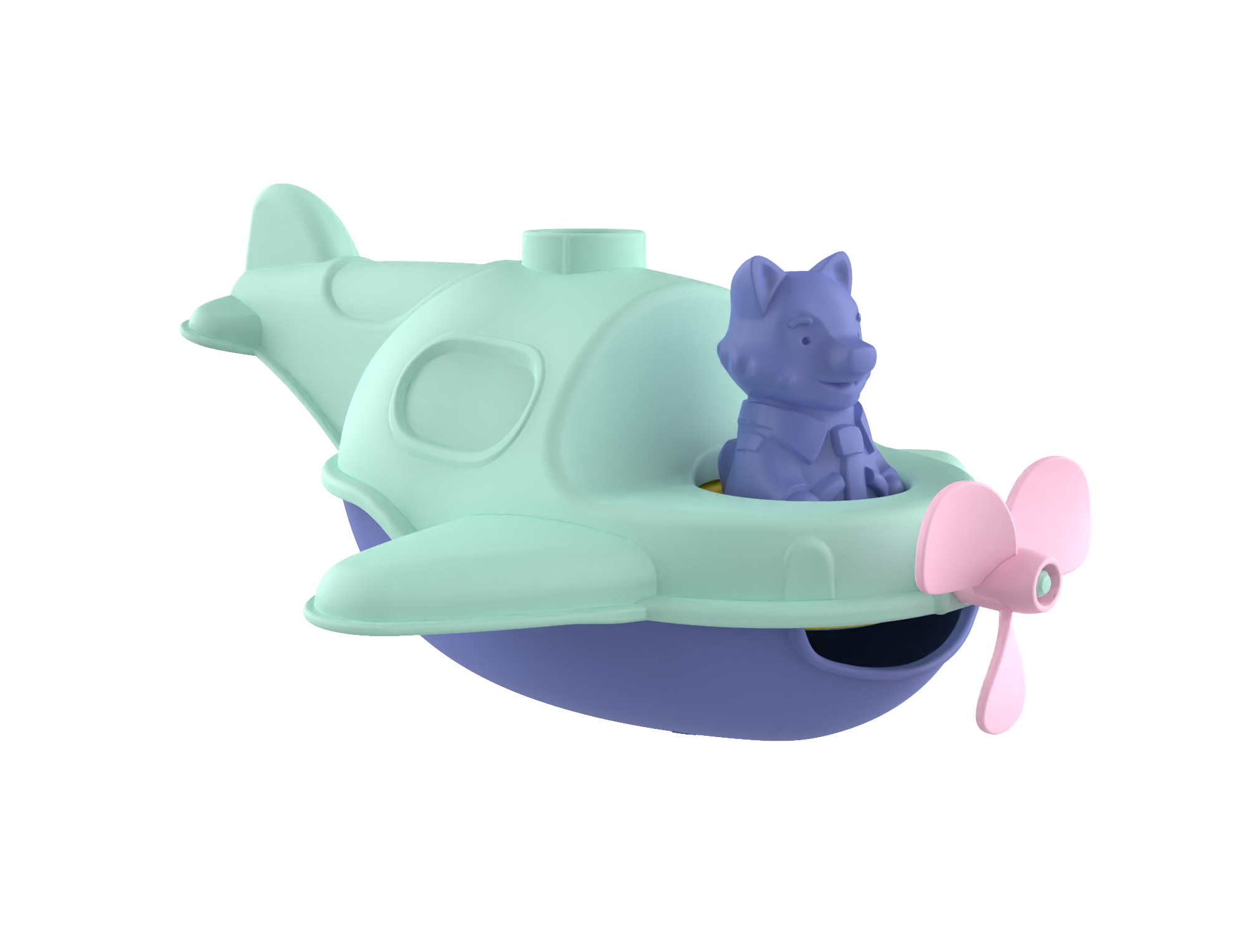 Mon premier hydravion 2-en-1 - Jouet de Bain -Made in France Le Jouet Simple myplayground