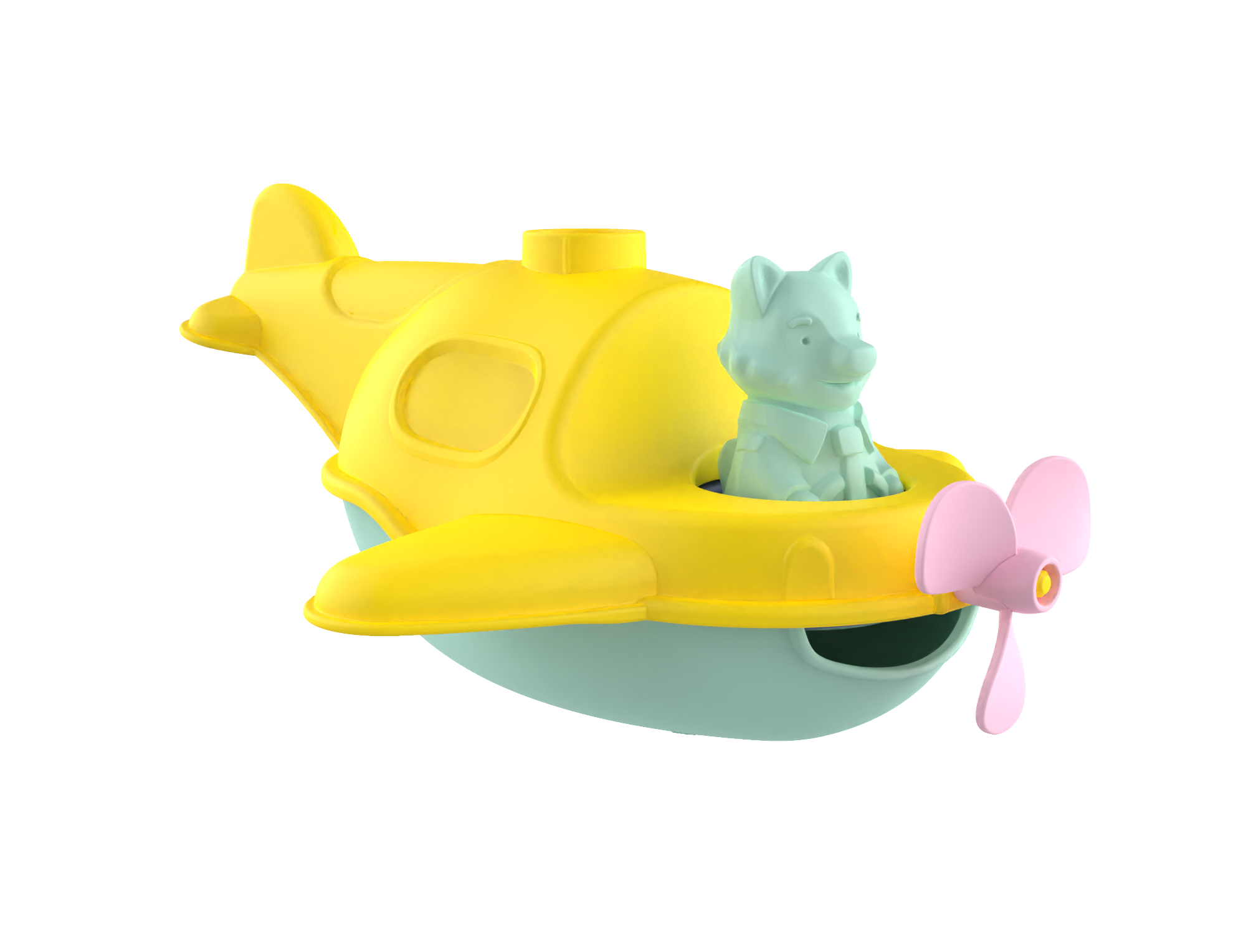 Mon premier hydravion 2-en-1 - Jouet de Bain -Made in France Le Jouet Simple myplayground