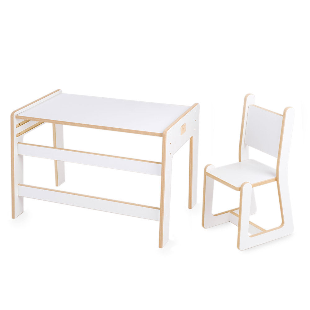 Chaise bébé Montessori en bois SmartSeat - PLUSH NEST Misioo Chaise Bébé Montessori En Bois Blanc - SmartSeat PLUSH NEST myplayground