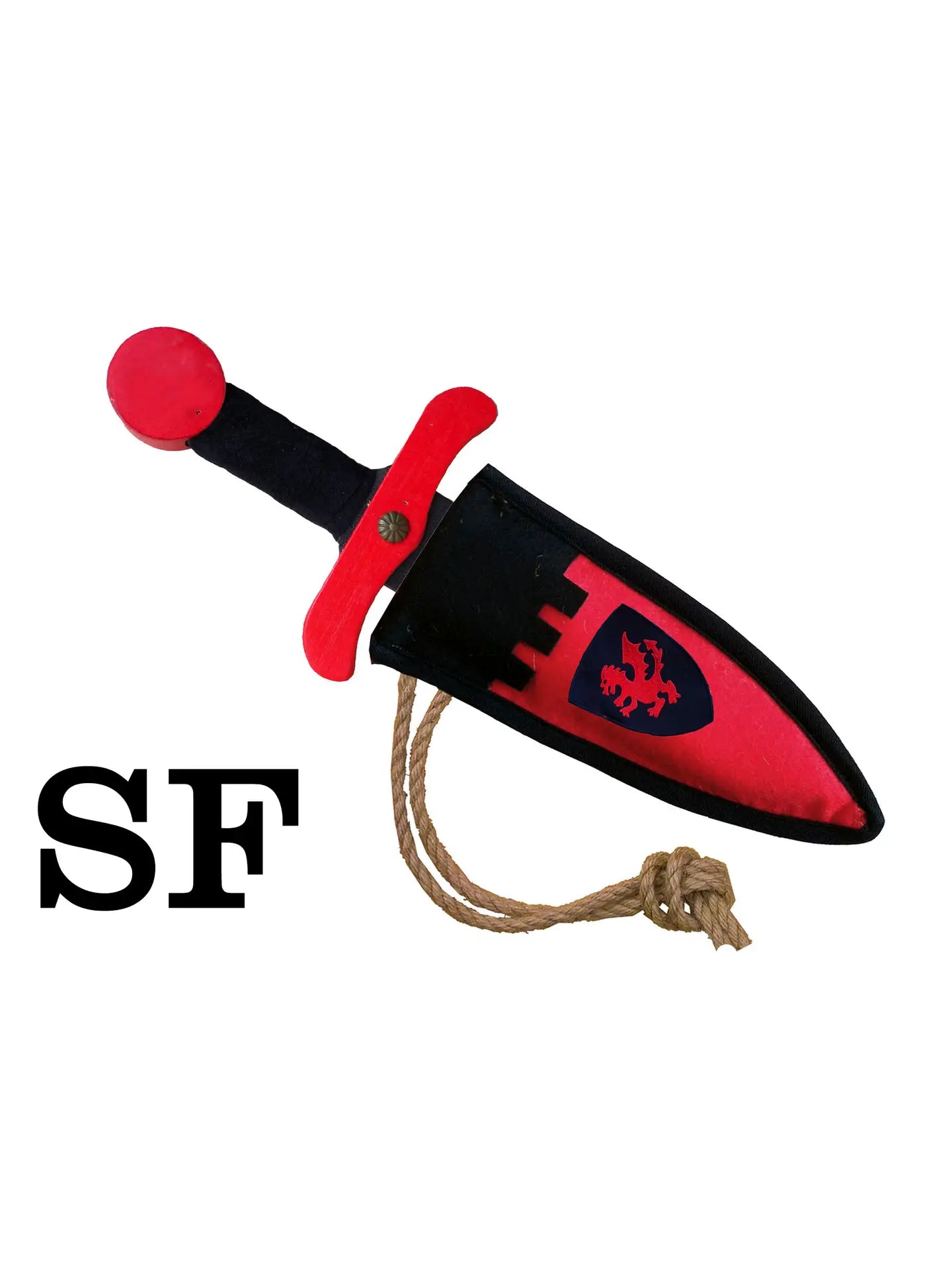 Poignard Softik + Pochettes 5 Couleurs - Jeu de Rôle pour Enfants KALID MEDIEVAL myplayground