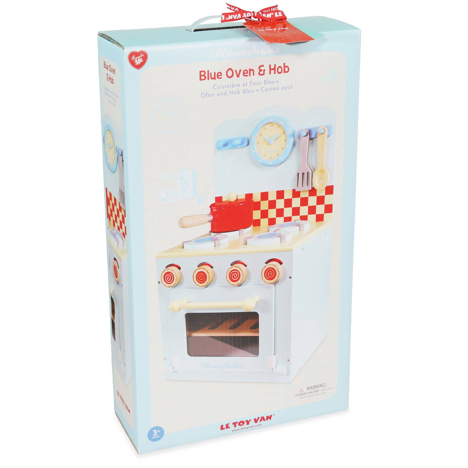 Four et plaque de cuisson bleus - Jeu Montessori enfant Le Toy Van Four et plaque de cuisson bleus - Jeu Montessori enfant myplayground