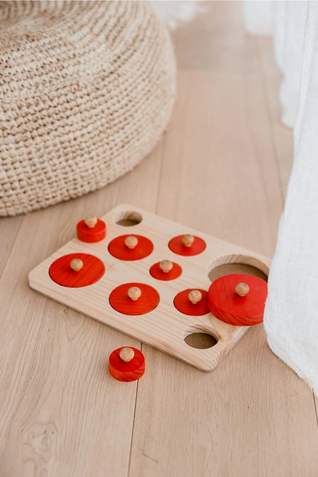 Puzzle de la taille Montessori QToys USA Puzzle de la taille Montessori myplayground