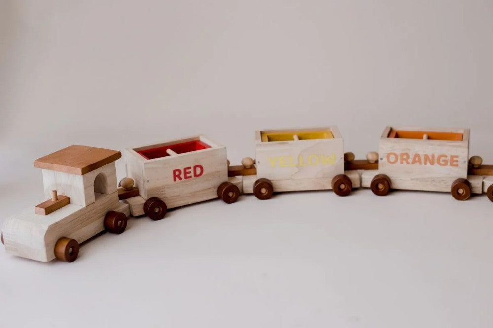 Train de tri et conteneurs QToys USA Train de tri et conteneurs myplayground