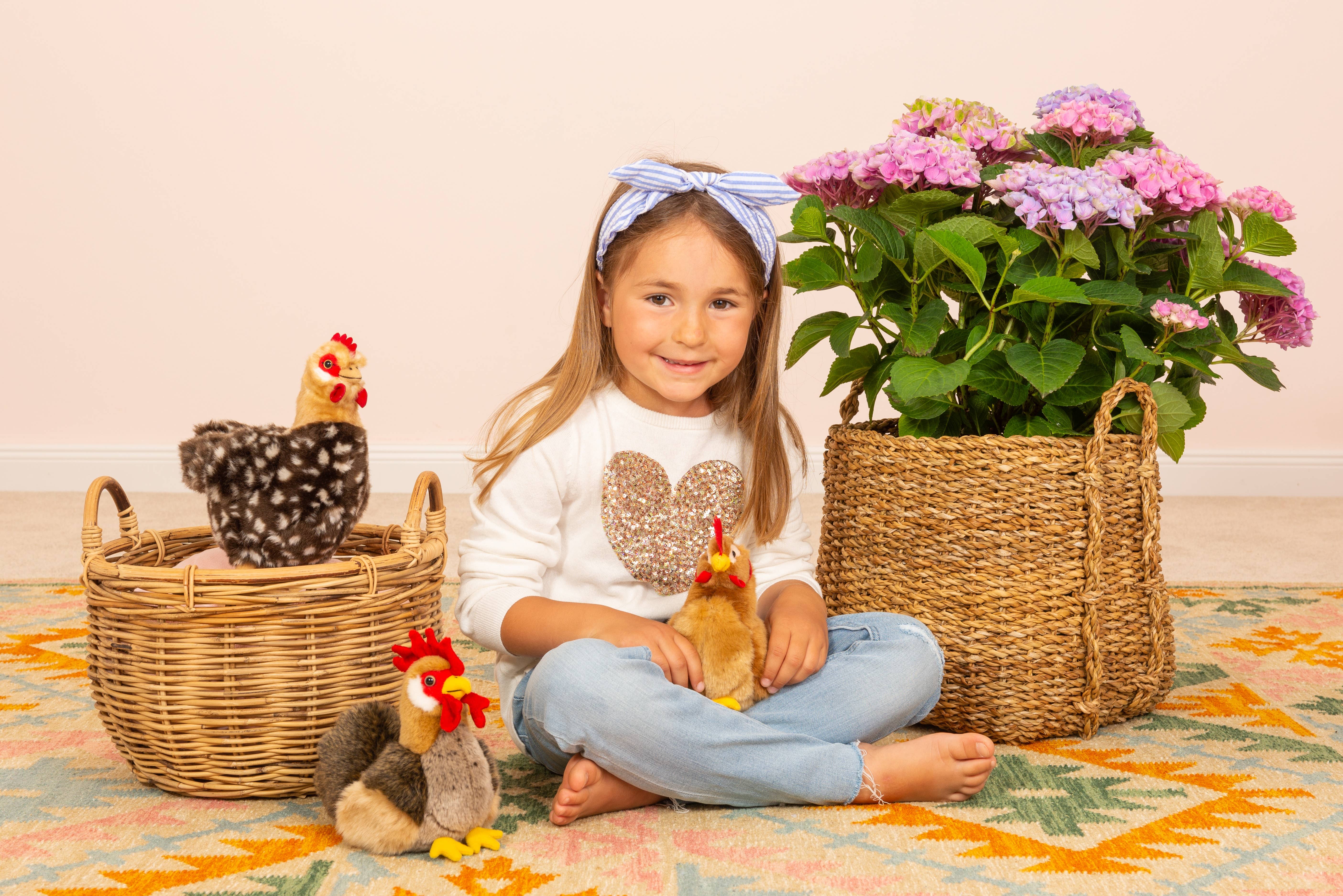 Coq 17 cm - peluche - peluche Teddy Hermann Coq 17 cm - peluche - peluche myplayground