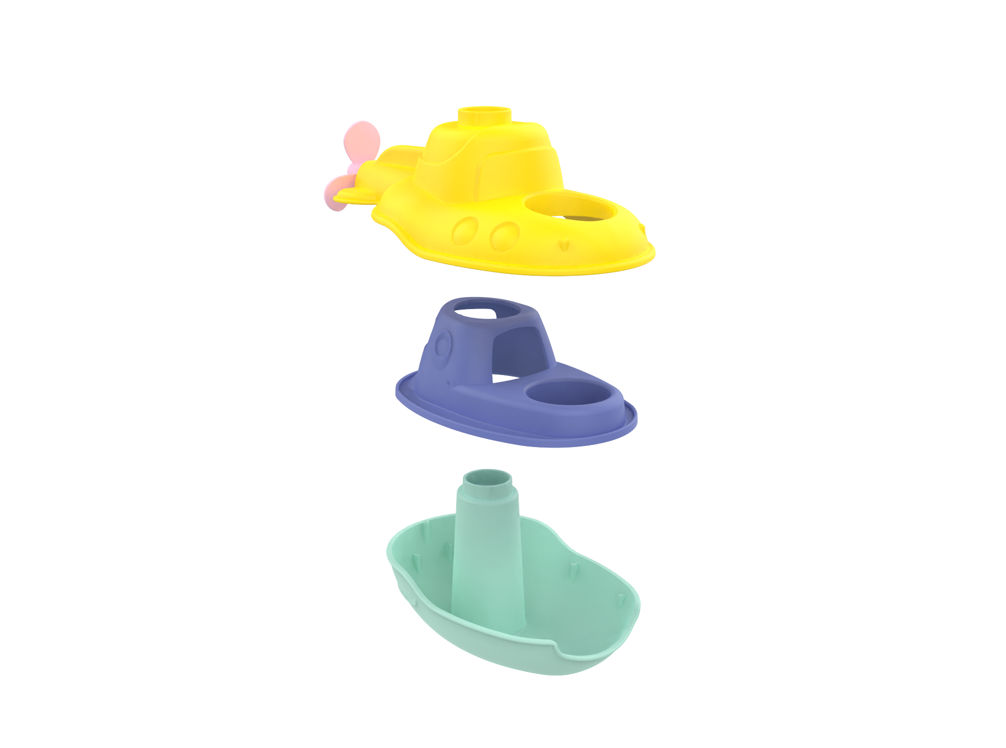 Mon premier sous-marin 2-en-1 - Jouet de Bain-Made in France Le Jouet Simple Mon premier sous-marin 2-en-1 - Jouet de Bain-Made in France myplayground