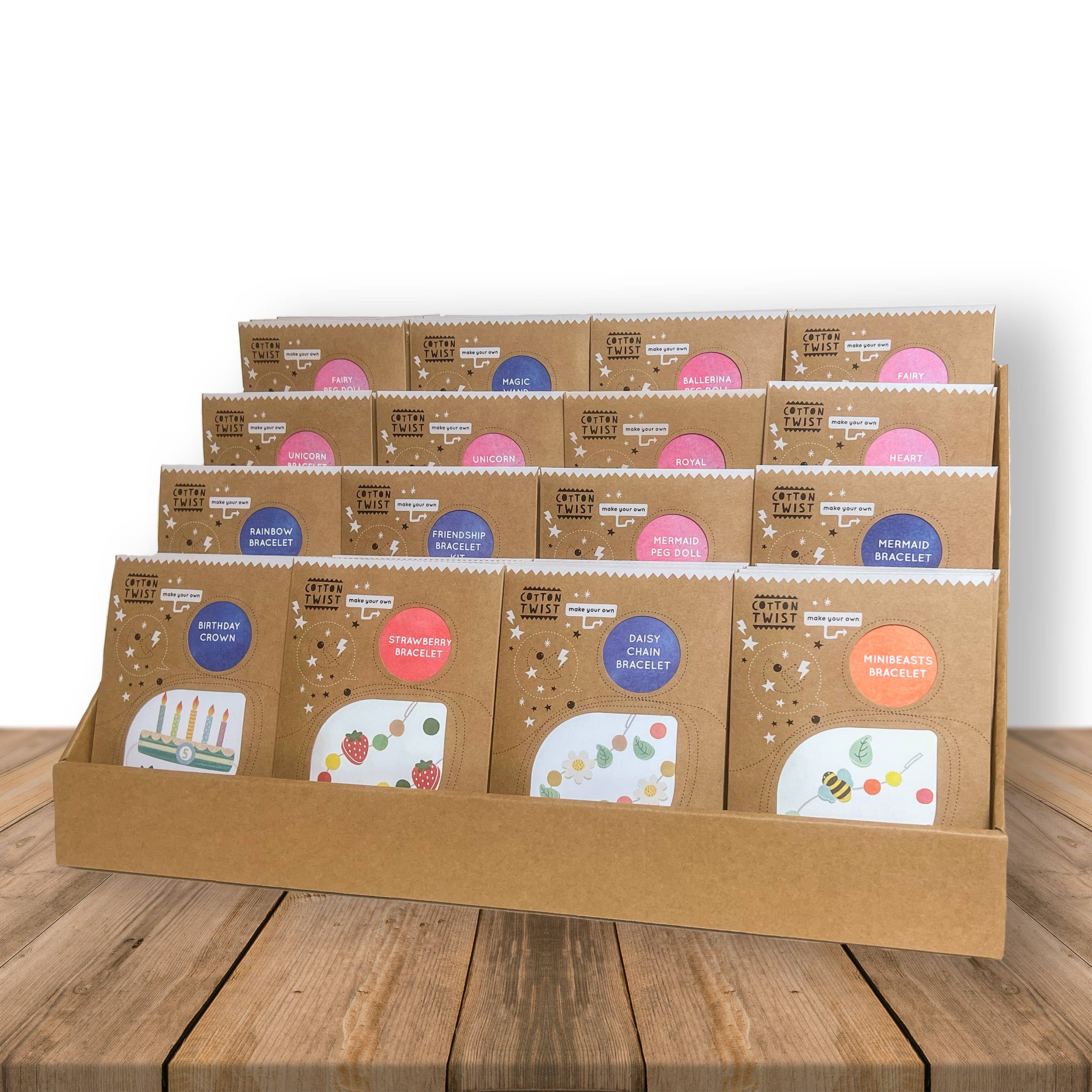 Faites votre propre baguette licorne Cotton Twist myplayground