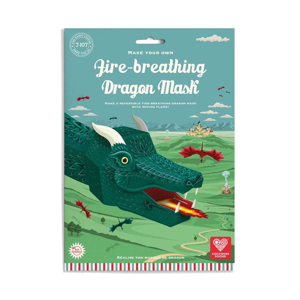 Fabriquez votre propre masque de dragon cracheur de feu Clockwork Soldier Fabriquez votre propre masque de dragon cracheur de feu myplayground