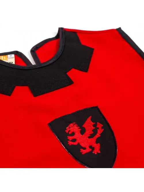TABARD KAMELOT ROUGE - Jeu de Rôle pour Enfants ( 3 ans et + ) KALID MEDIEVAL TABARD KAMELOT ROUGE - Jeu de Rôle pour Enfants ( 3 ans et + ) myplayground