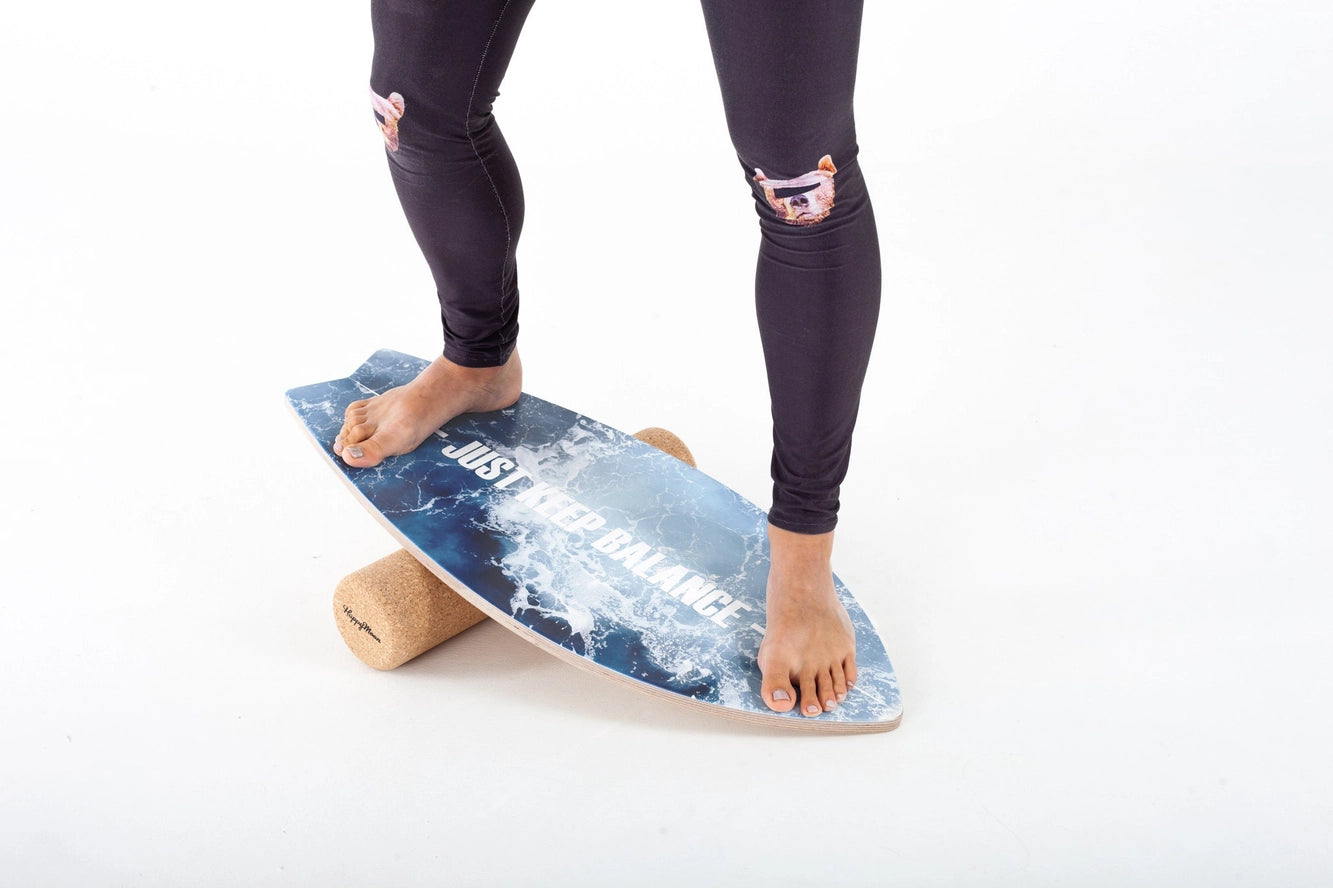 Planche d'Équilibre Artisanale - Happymoon HappyMoon Planche d'Équilibre Artisanale - Happymoon myplayground