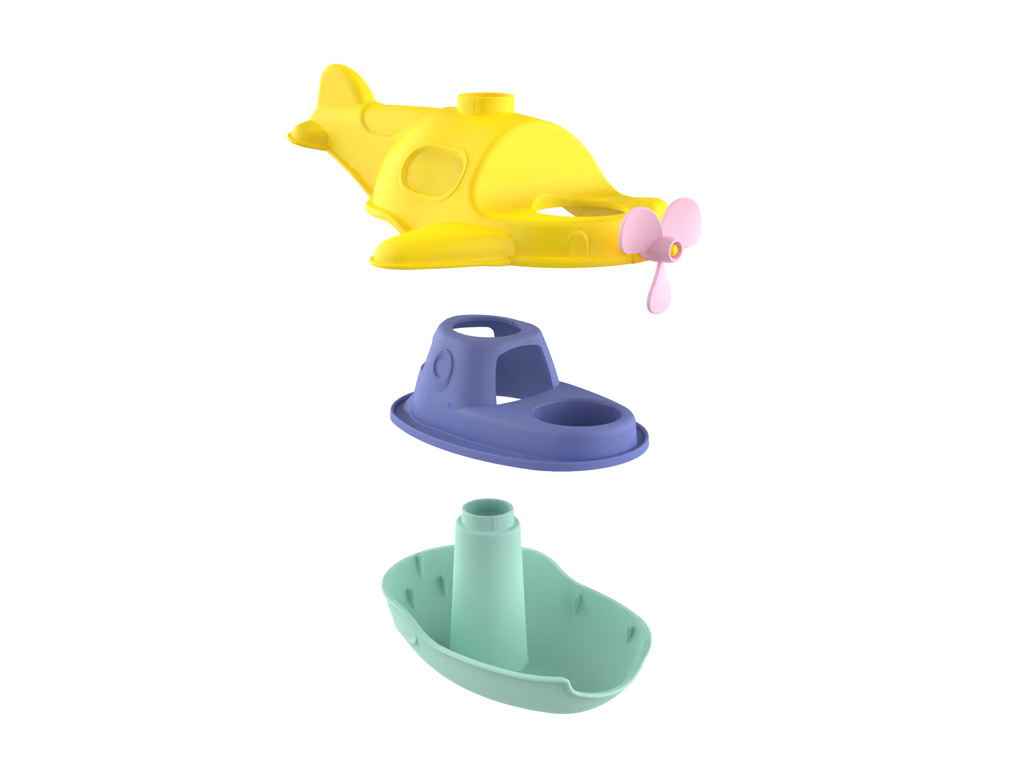 Mon premier hydravion 2-en-1 - Jouet de Bain -Made in France Le Jouet Simple myplayground
