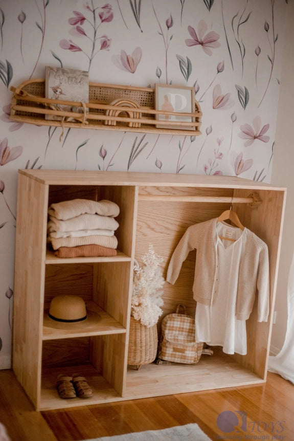 Armoire Inspirée de Montessori - Jeu Éducatif QToys USA Armoire Inspirée de Montessori - Jeu Éducatif myplayground