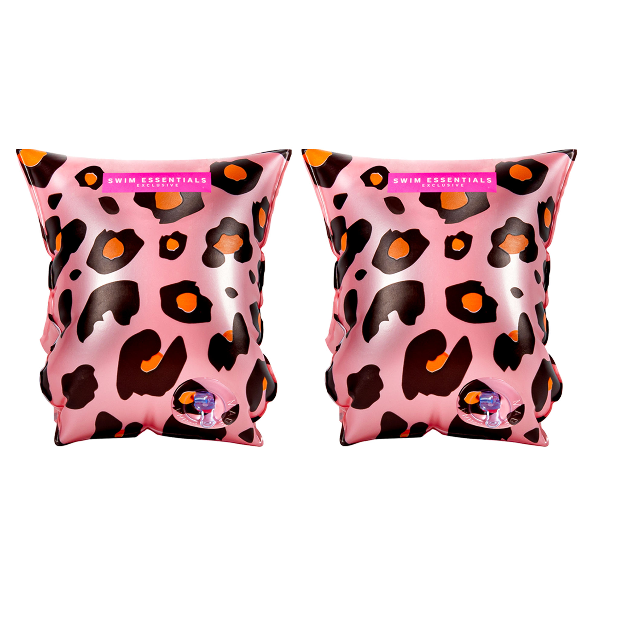 Brassards imprimé léopard - 0 à 2 ans, rose - Swim Essentials Swim Essentials myplayground