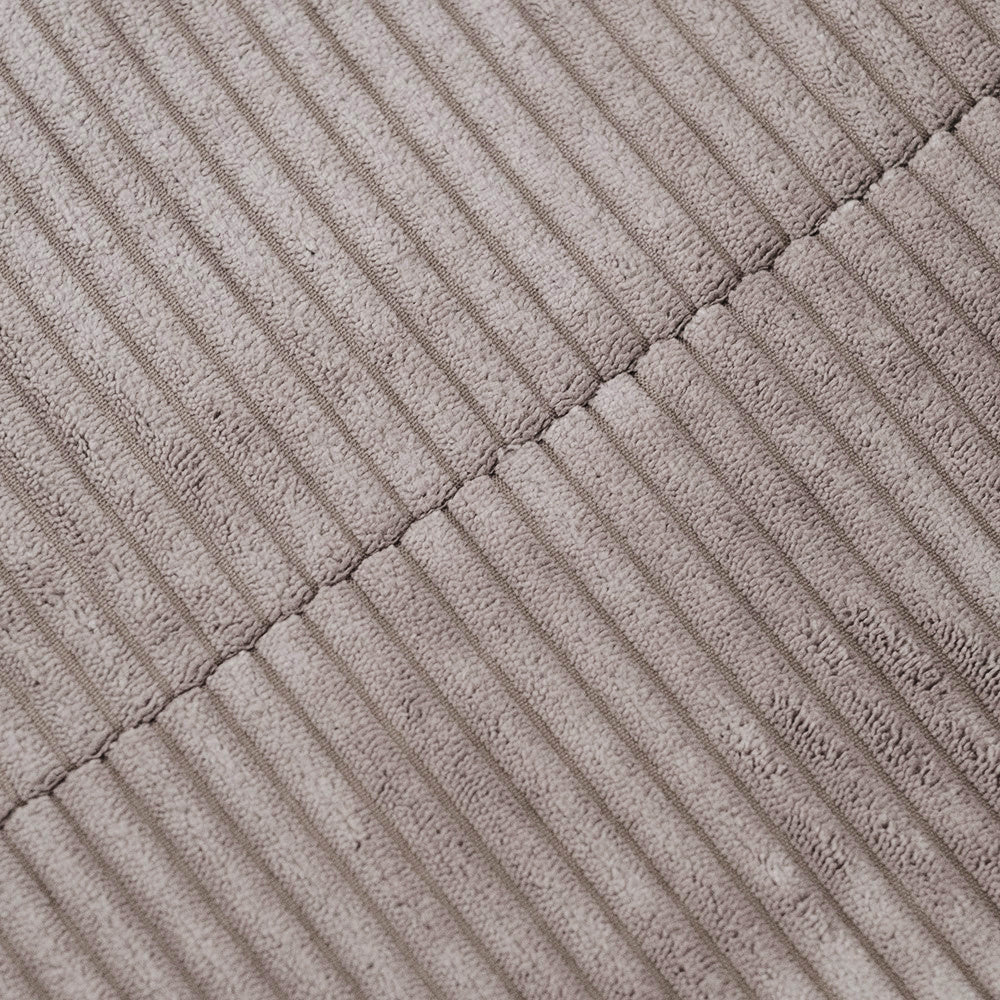 Piscine à balles - ronde 90x30 cm, velours côtelé beige (+ 200 boules perle, jaune, or) -Plush Nest- Misioo Misioo myplayground