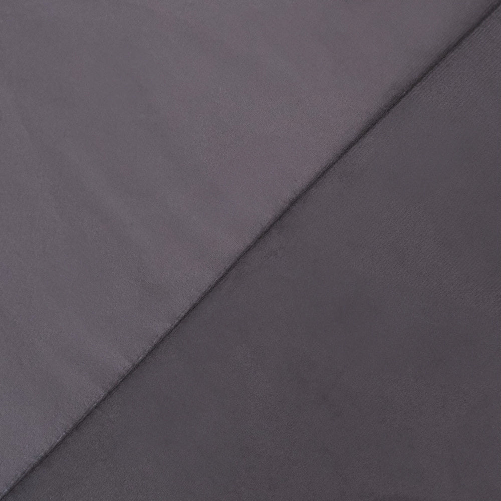 Tissu en velours gris doux utilisé pour la piscine à balles bébé, confortable et élégant pour les tout-petits