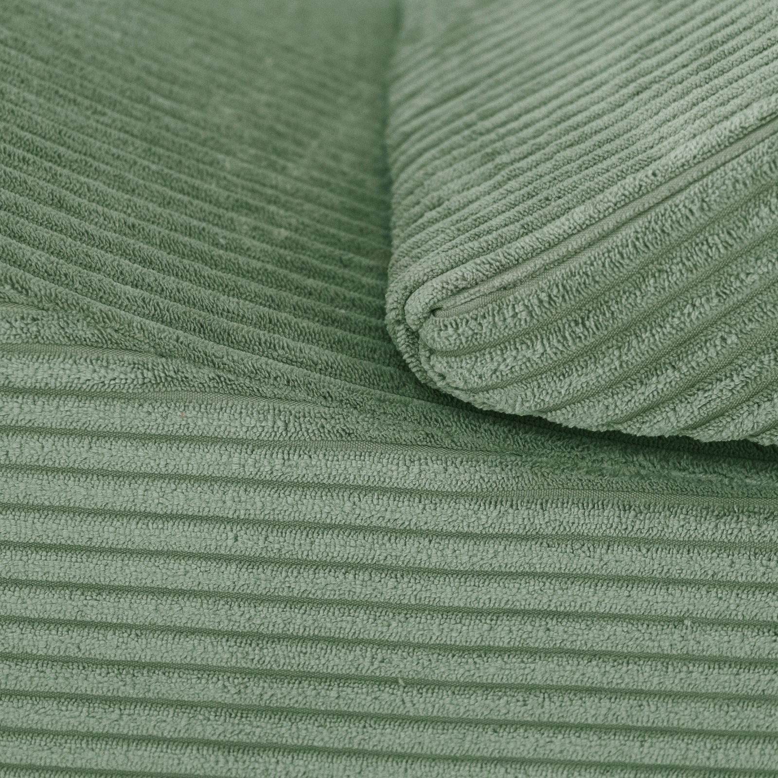 Chaise longue enfant inclinable 145x35x45 cm - Velours côtelé vert premium - PLUSH NEST Misioo Chaise longue enfant inclinable 145x35x45 cm - Velours côtelé vert premium - PLUSH NEST myplayground