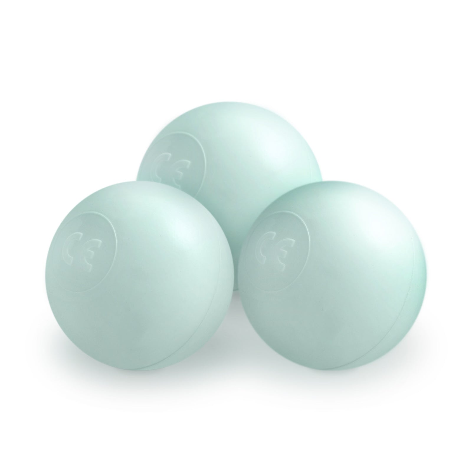 Boule de piscine à balles - 6 cm, perle menthe - Plush Nest - Misioo Misioo myplayground