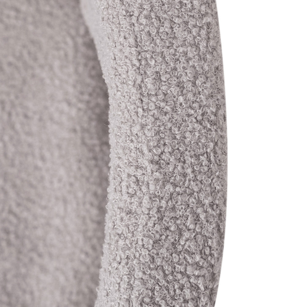 PLUSH NEST - Misioo - Piscine à balles, ronde, 90x30 cm, agneau gris Misioo PLUSH NEST - Misioo - Piscine à balles, ronde, 90x30 cm, agneau gris myplayground