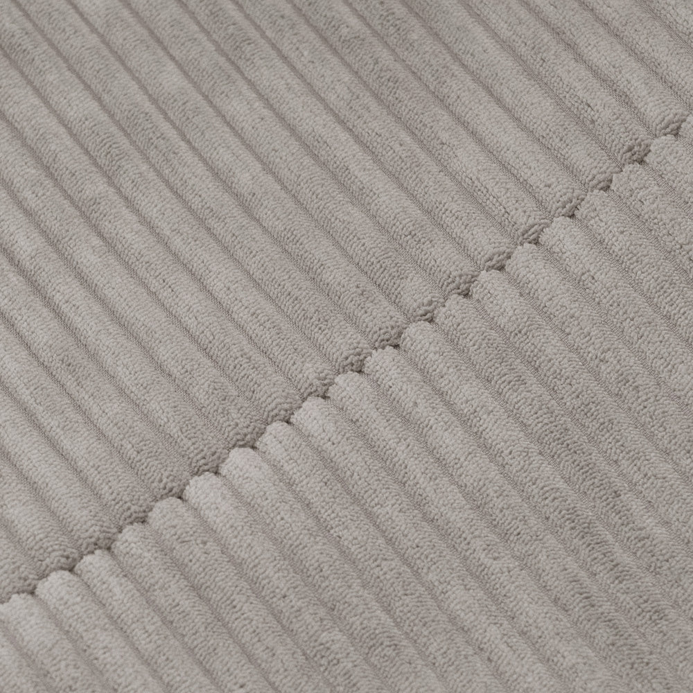Matières : mousse haute densité, tissu velours côtelé certifié Oeko-Tex
Couleur : beige