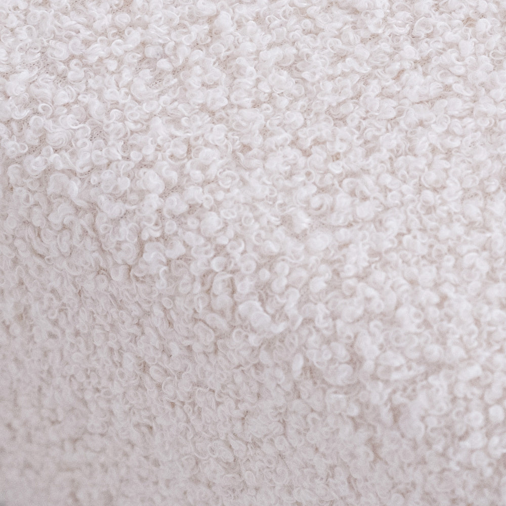 Matelas Foldie large avec appui-tête - Agneau crème - Plush Nest Misioo myplayground