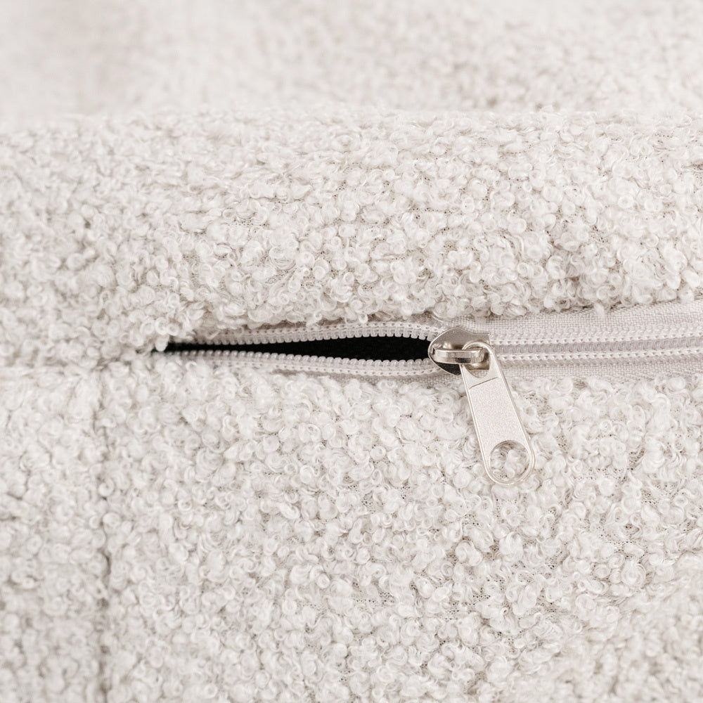 Fauteuil Huggy Bear - 68x45, agneau crème - Plush Nest - Misioo Misioo myplayground