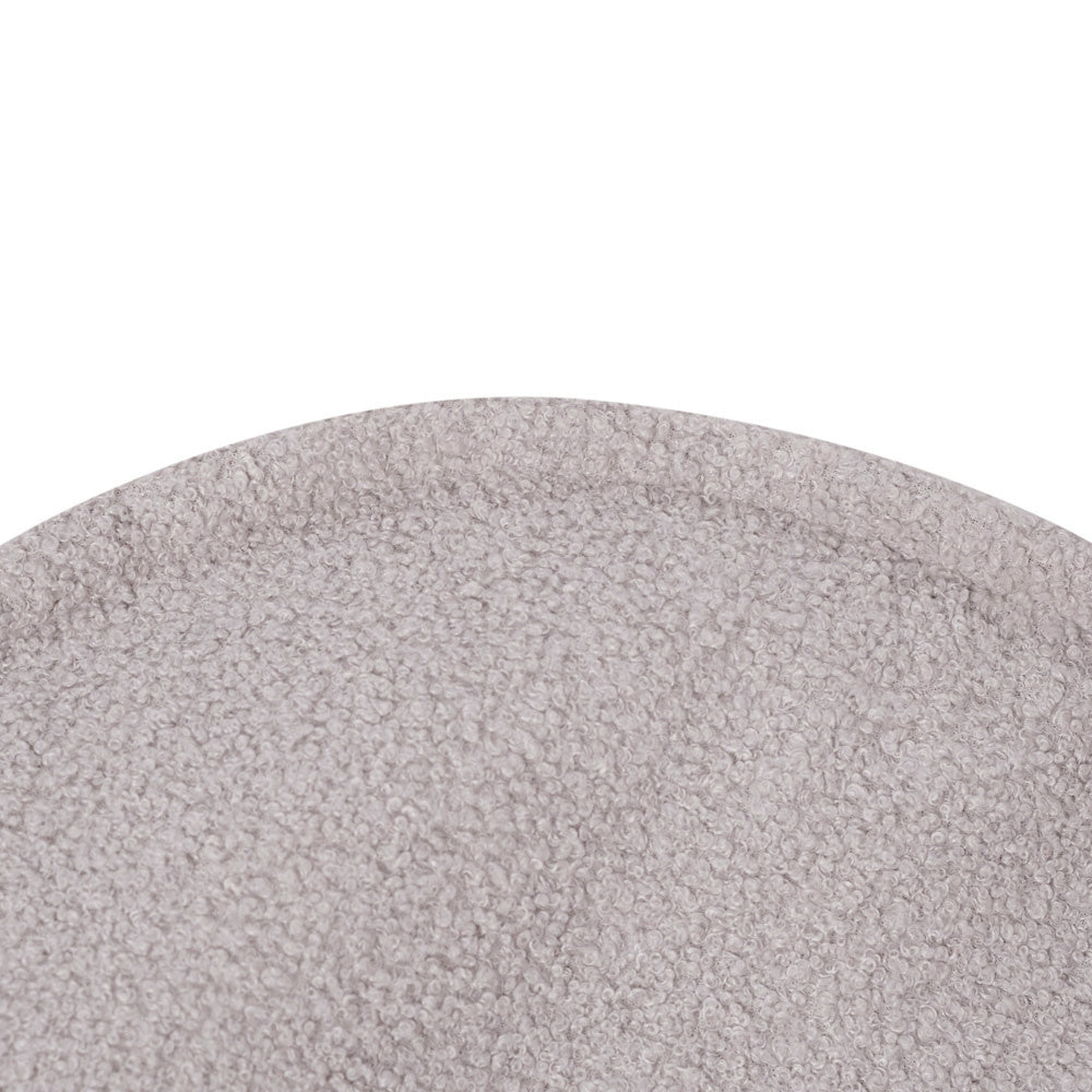 Fauteuil Huggy Bear - 68x45, agneau gris - Plush Nest - Misioo Misioo myplayground