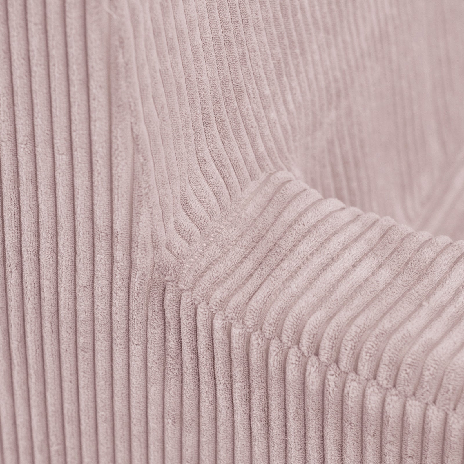 Canapé Foldie avec accoudoirs - Velours côtelé rose premium - PLUSH NEST Misioo myplayground