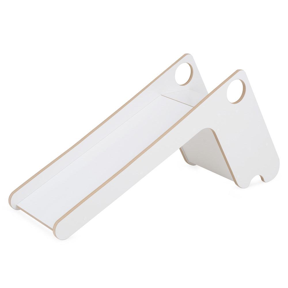 Toboggan pour enfants - Bois blanc - PLUSH NEST Misioo Toboggan pour enfants - Bois blanc - PLUSH NEST myplayground