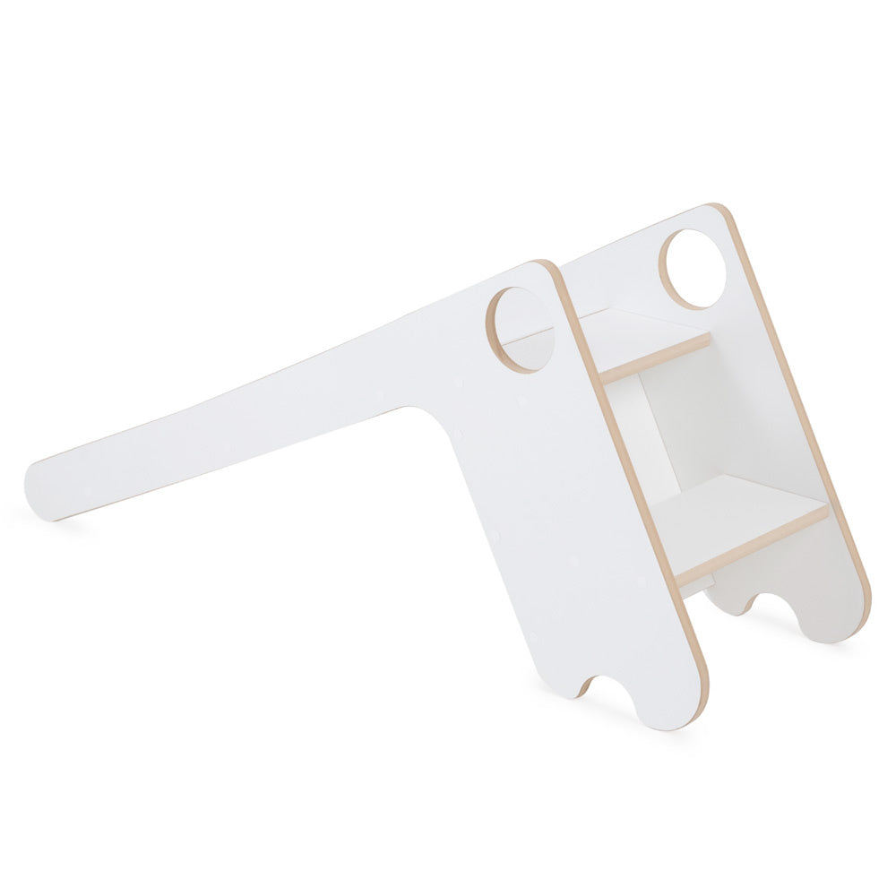 Toboggan pour enfants - Bois blanc - PLUSH NEST Misioo Toboggan pour enfants - Bois blanc - PLUSH NEST myplayground