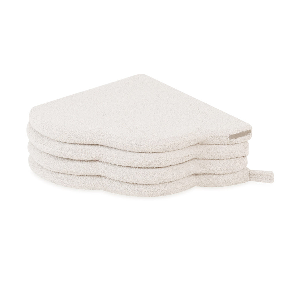 Tapis fleur 115x115x5 cm - Agneau crème moelleux - PLUSH NEST Misioo Tapis fleur 115x115x5 cm - Agneau crème moelleux - PLUSH NEST myplayground