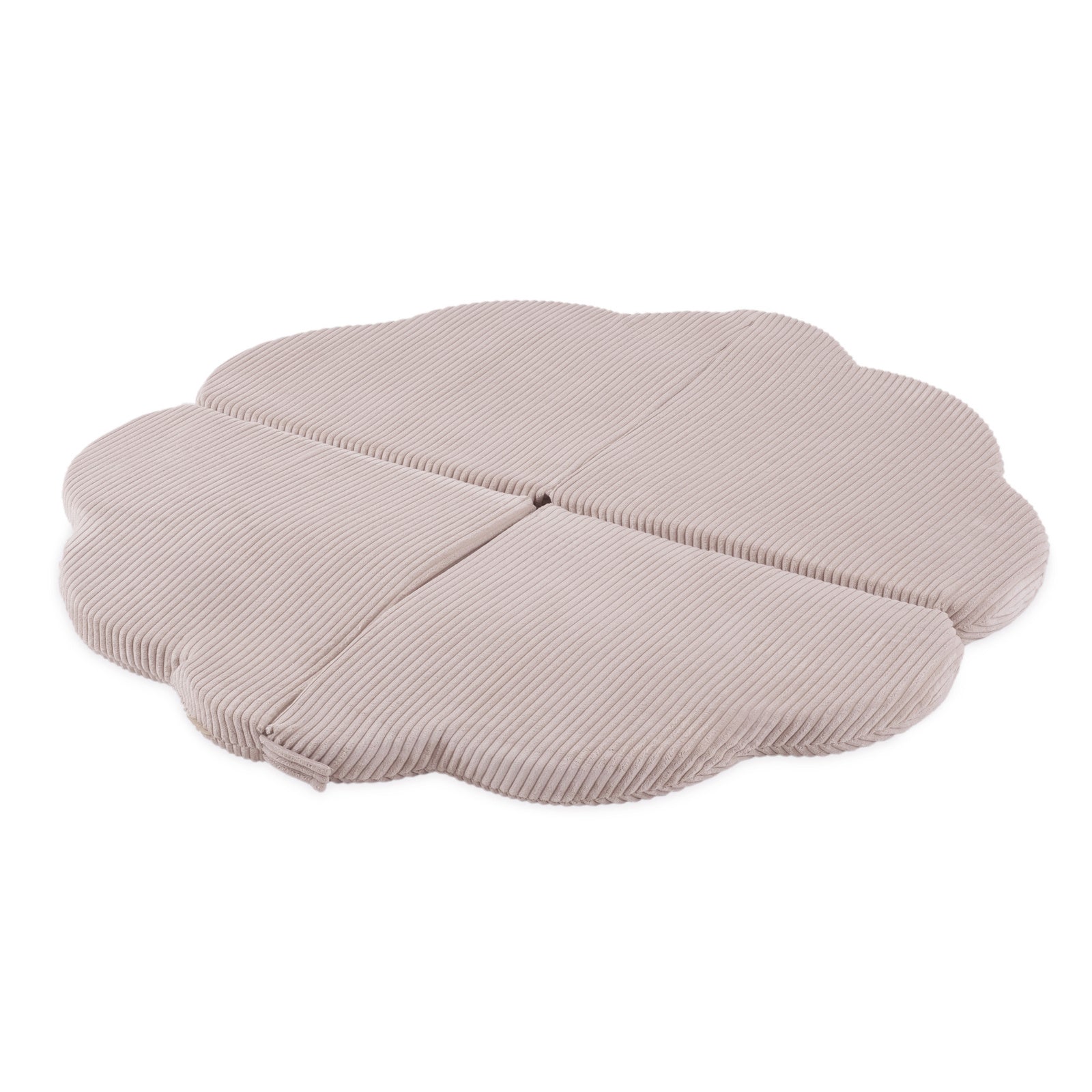 Tapis fleur 115x115x5 cm - Velours côtelé rose clair moelleux - PLUSH NEST  Misioo Tapis fleur 115x115x5 cm - Velours côtelé rose clair moelleux - PLUSH NEST myplayground