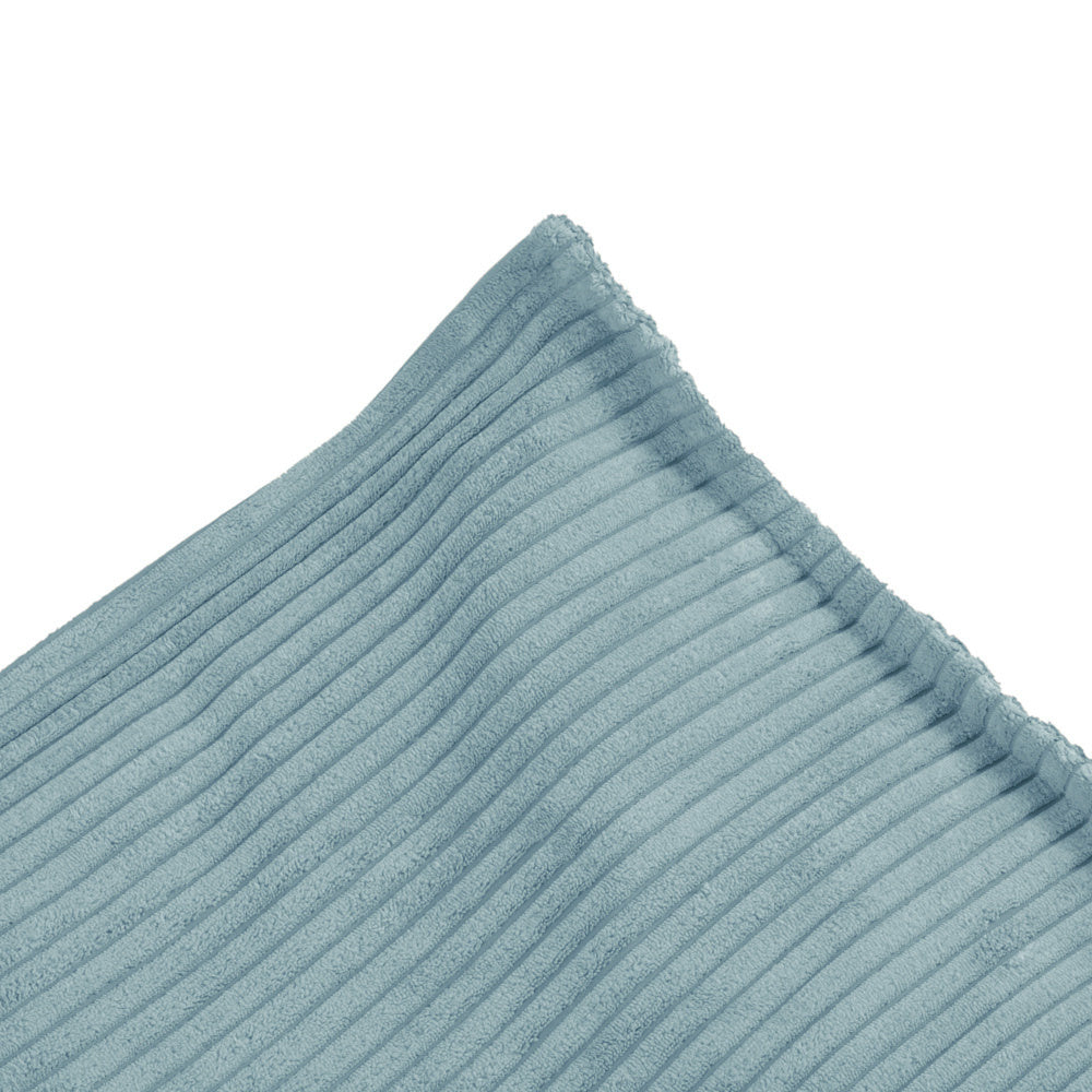 Pouf en tissu côtelé haut de gamme pour usage intérieur