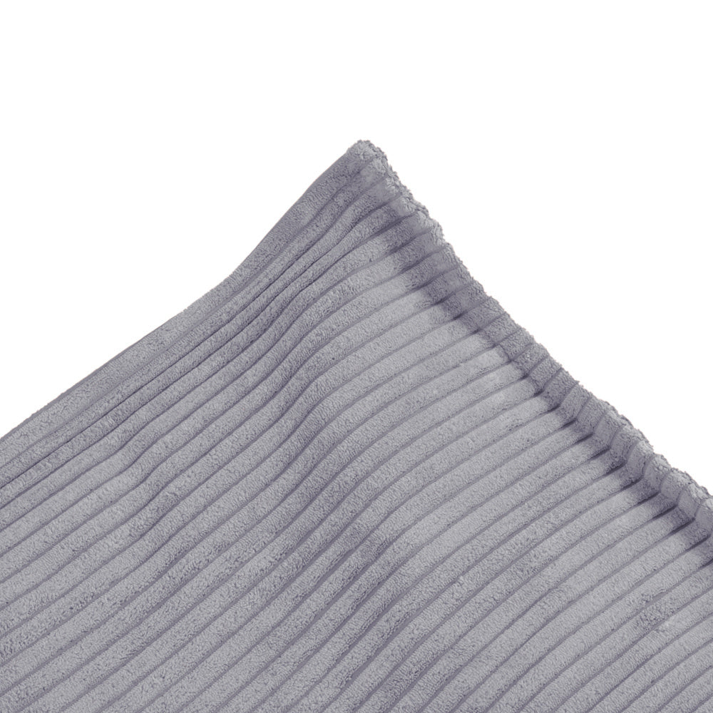 Pouf en tissu côtelé haut de gamme pour usage intérieur