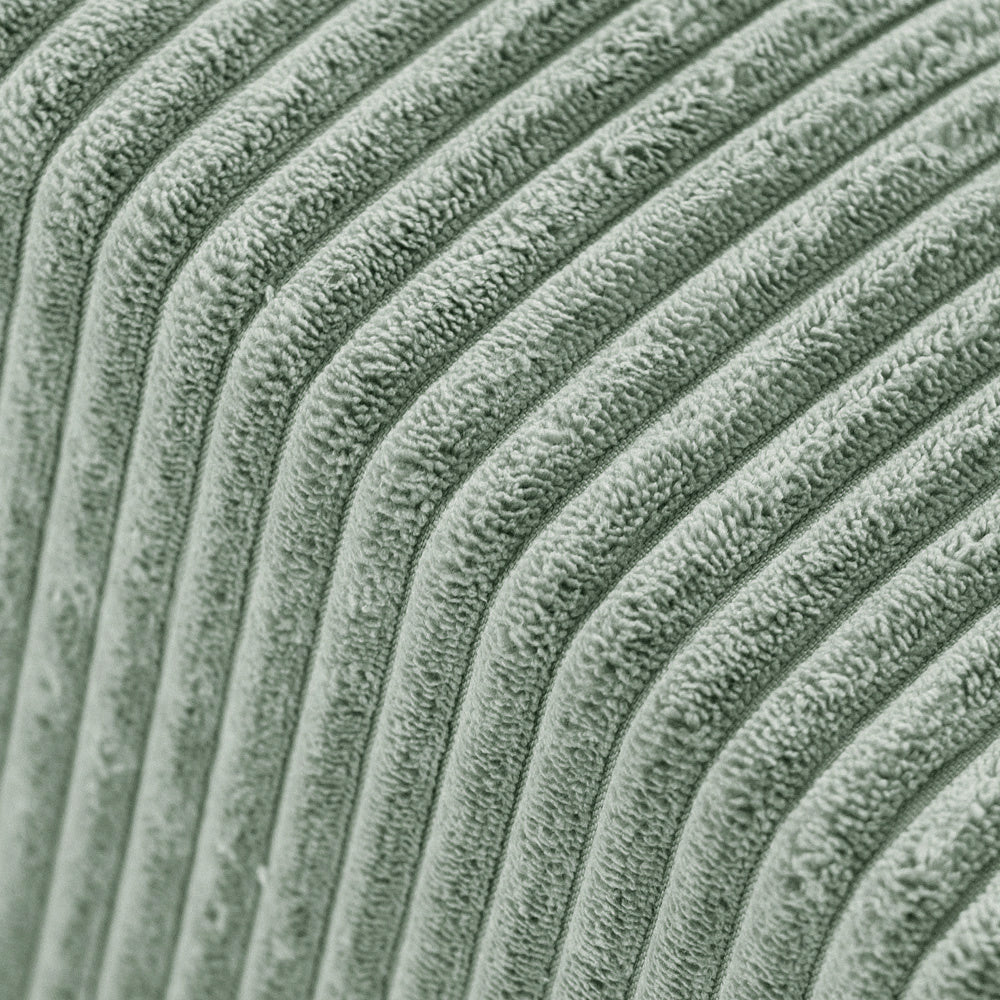 velours côtelé doux et résistant (corduroy premium), avec housse lavable et déhoussable