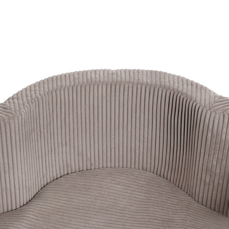 tissu beige doux en agneau, rembourrage mousse, espace de jeu sécurisé