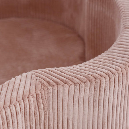 PLUSH NEST -Misioo - Piscine à balles, 95x30, rose, velours côtelé premium, Floral Fun Zone Piscine à balles Misioo PLUSH NEST -Misioo - Piscine à balles, 95x30, rose, velours côtelé premium, Floral Fun Zone myplayground