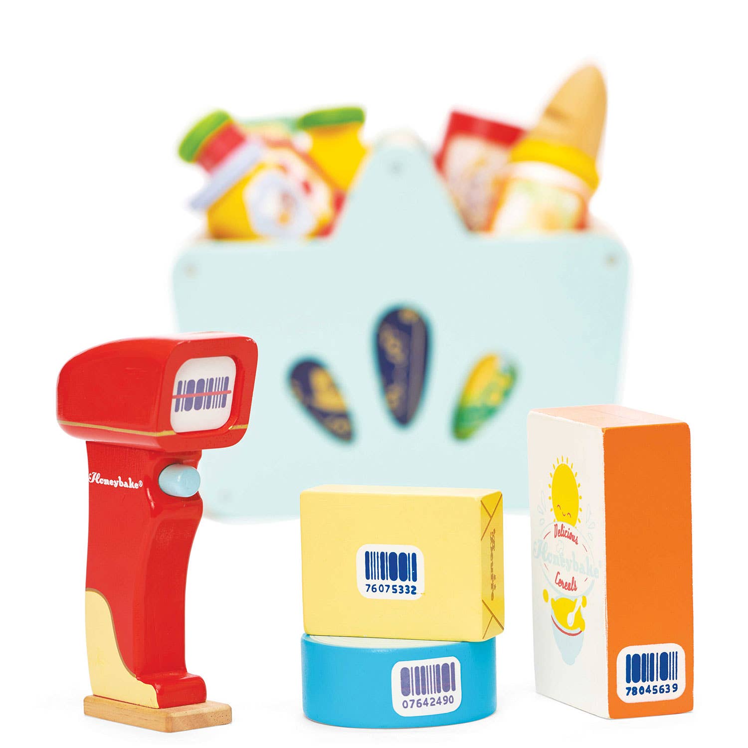 Panier rempli et scanner - Jeu sensoriel enfant Le Toy Van myplayground