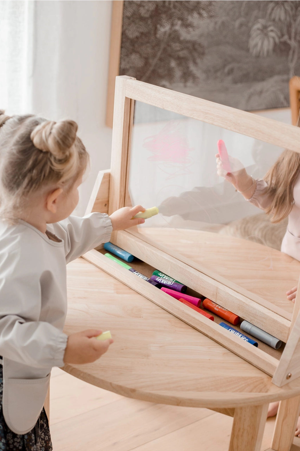 Chevalet de table 4 en 1 QToys USA Chevalet de table 4 en 1 myplayground