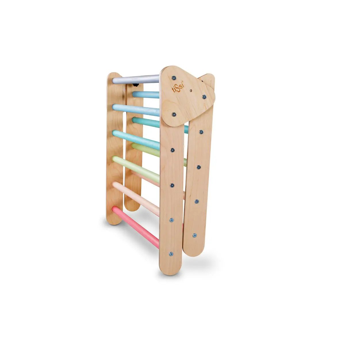 Triangle de Pikler pastel multicolore – tiSsi