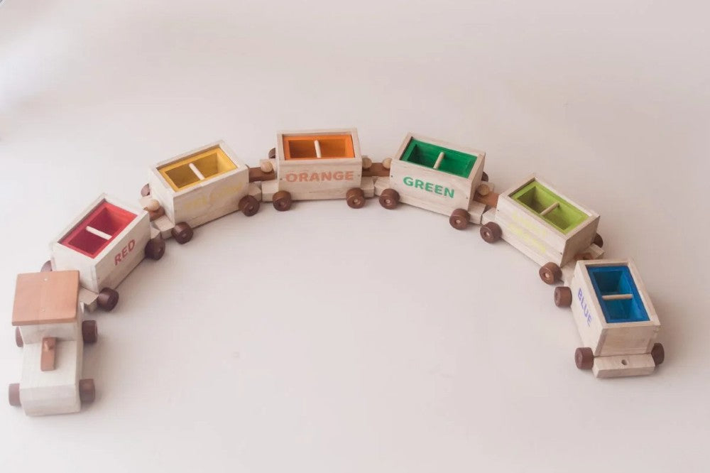 Train de tri QToys USA Train de tri myplayground