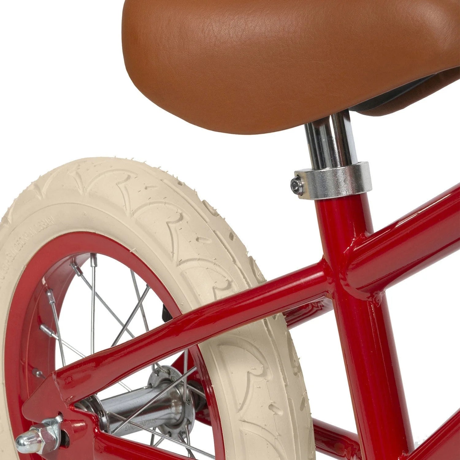 Vélo classique rouge Banwood – Draisienne en bois évolutive pour enfants de 3 à 5 ans