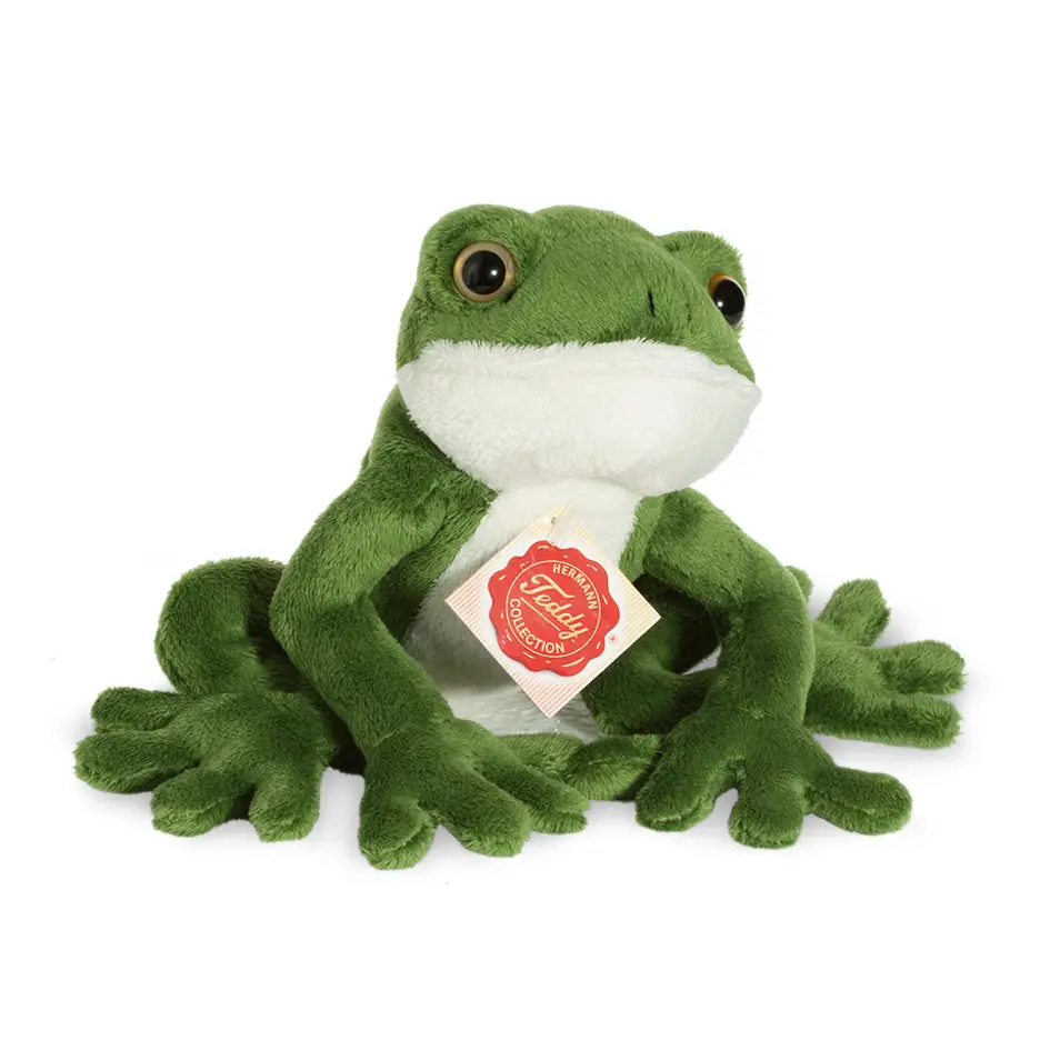 Grenouille 15 cm - Peluche - Animal en peluche - Teddy Hermann Jeux d'éveil Teddy Hermann Grenouille 15 cm - Peluche - Animal en peluche - Teddy Hermann myplayground
