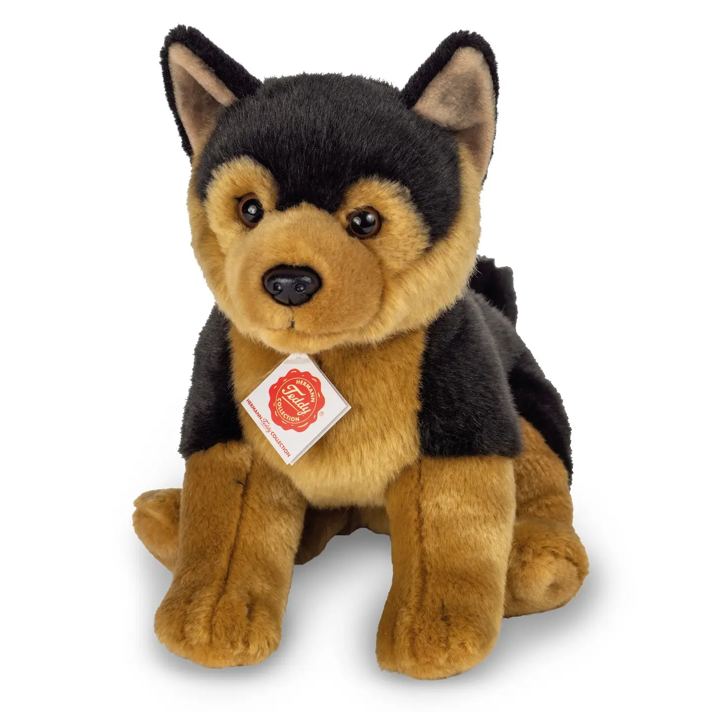 Chiot berger allemand assis 30 cm - peluche - peluche - Teddy Hermann Jeux d'éveil Teddy Hermann Chiot berger allemand assis 30 cm - peluche - peluche - Teddy Hermann myplayground