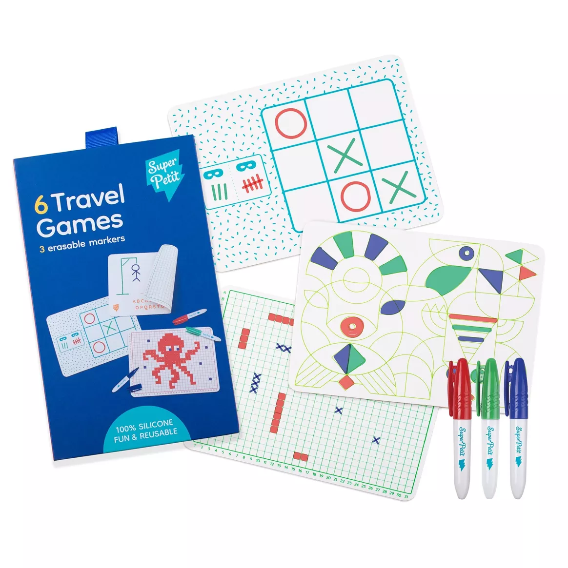 Jeux de voyage: 6 jeux nomades effaçables pour s'amuser à l'infini ! - SuperPetit Coloriages SuperPetit Jeux de voyage: 6 jeux nomades effaçables pour s'amuser à l'infini ! - SuperPetit myplayground
