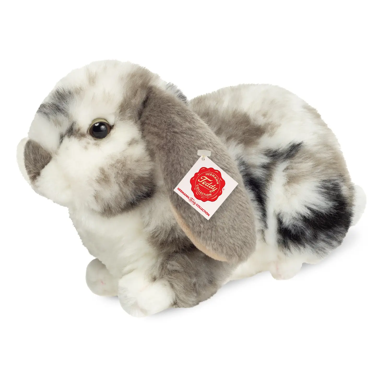 Lapin bélier bicolor 23 cm - jouet en peluche - Teddy Hermann jouet d'éveil Teddy Hermann Lapin bélier bicolor 23 cm - jouet en peluche - Teddy Hermann myplayground