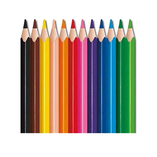 Lot de 12 mini crayons de couleur Color’Peps Strong – MAPED