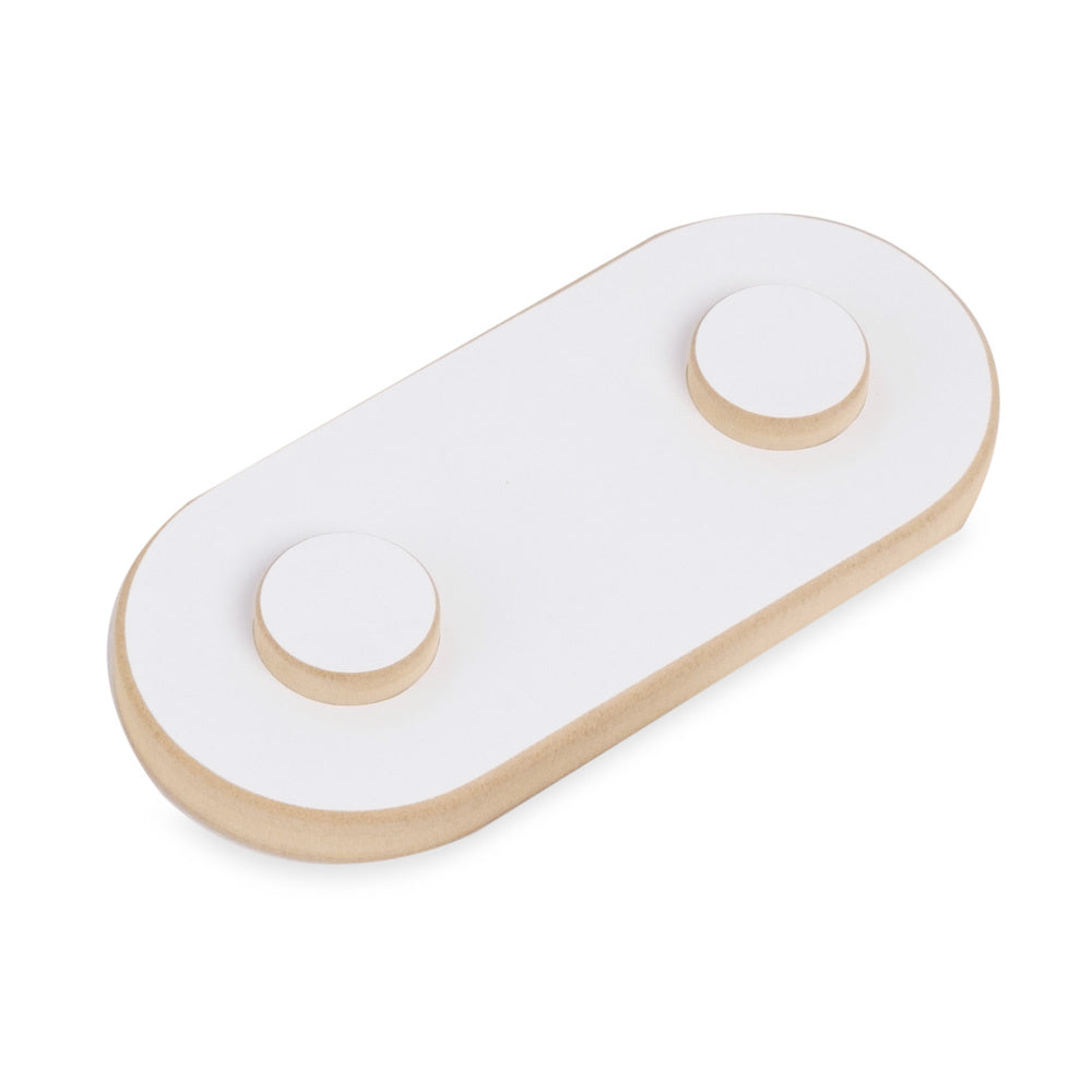 Parcours d'équilibre pour enfants - Bois blanc - PLUSH NEST Misioo Parcours d'Équilibre Enfant Blanc - Modulable - PLUSH NEST Misioo myplayground
